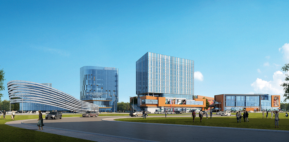 南宫NG28幕墙再中两项重点工程